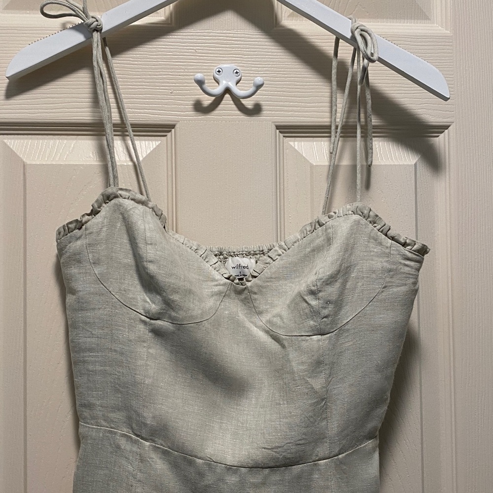 Aritzia Wilfred Fable Linen Dress EUC - Picture 4 of 8